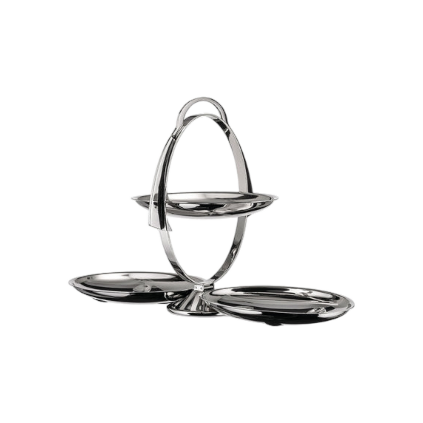 Alessi Anna Gong Alzata Pieghevole Acciaio 18/10 design Alessandro Mendini
