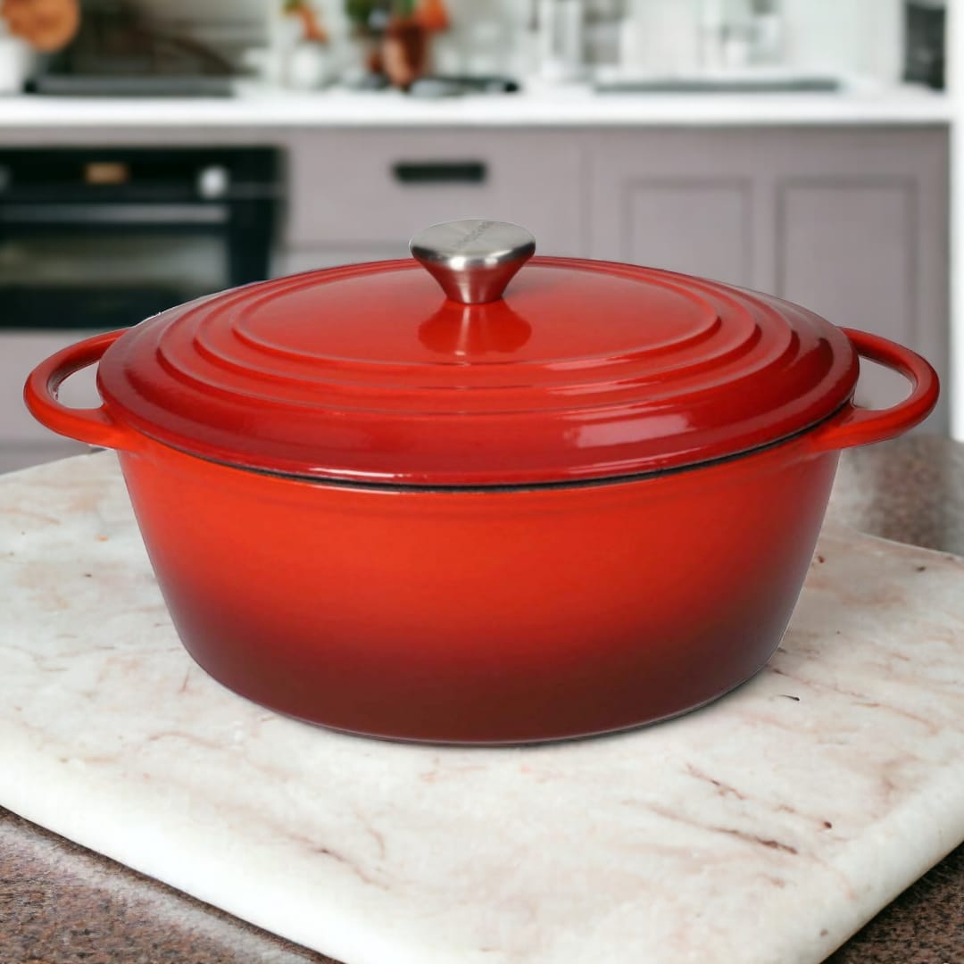 Casseruola Cocotte Ghisa Smaltata 3L Brandani