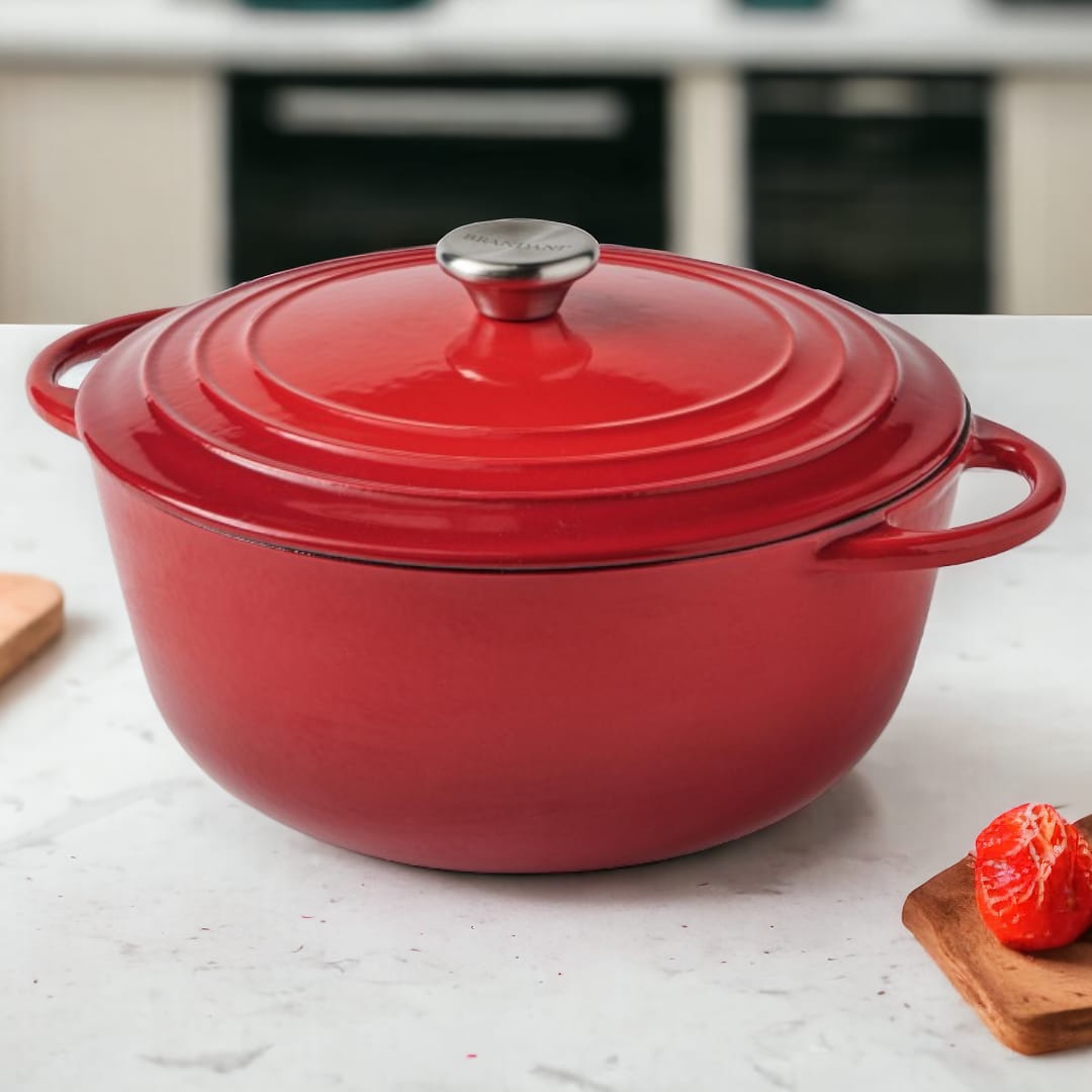 Casseruola Cocotte Ghisa Smaltata 3L Brandani