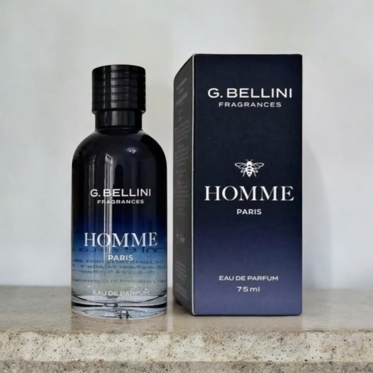 G.Bellini Fragrances HOMME PARIS EAU DE PARFUM 75 ml Profumo Uomo Vegan intenso