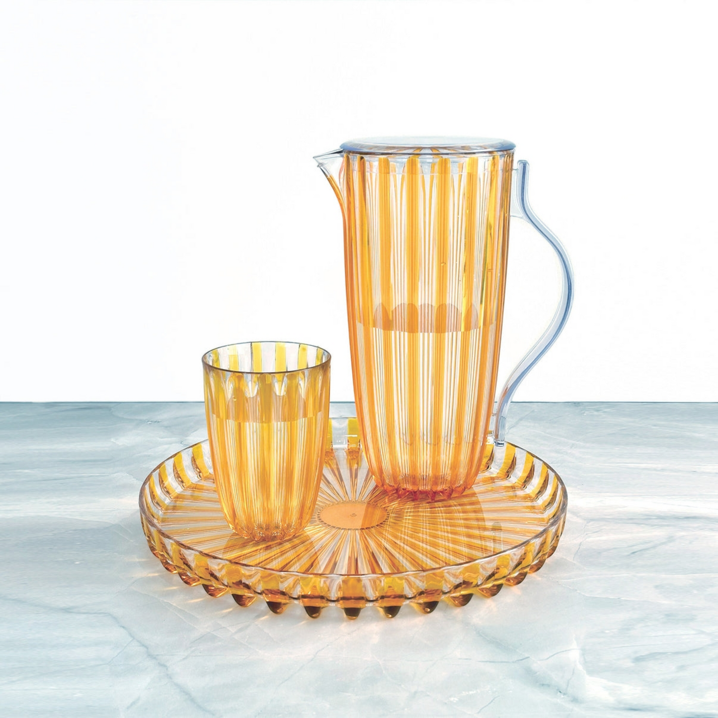 Guzzini Caraffa con coperchio in bio based plastic DOLCE VITA
