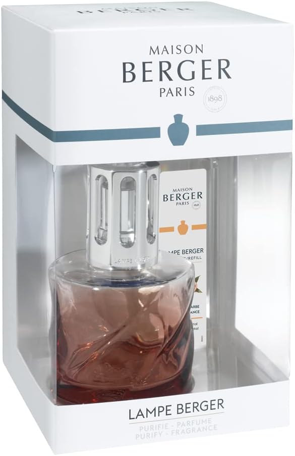 LAMPADA CATALITICA SPIRALE AMBRA + FRAGRANZA CRUNCHY RHUBARB 250ML MAISON BERGER PARIS
