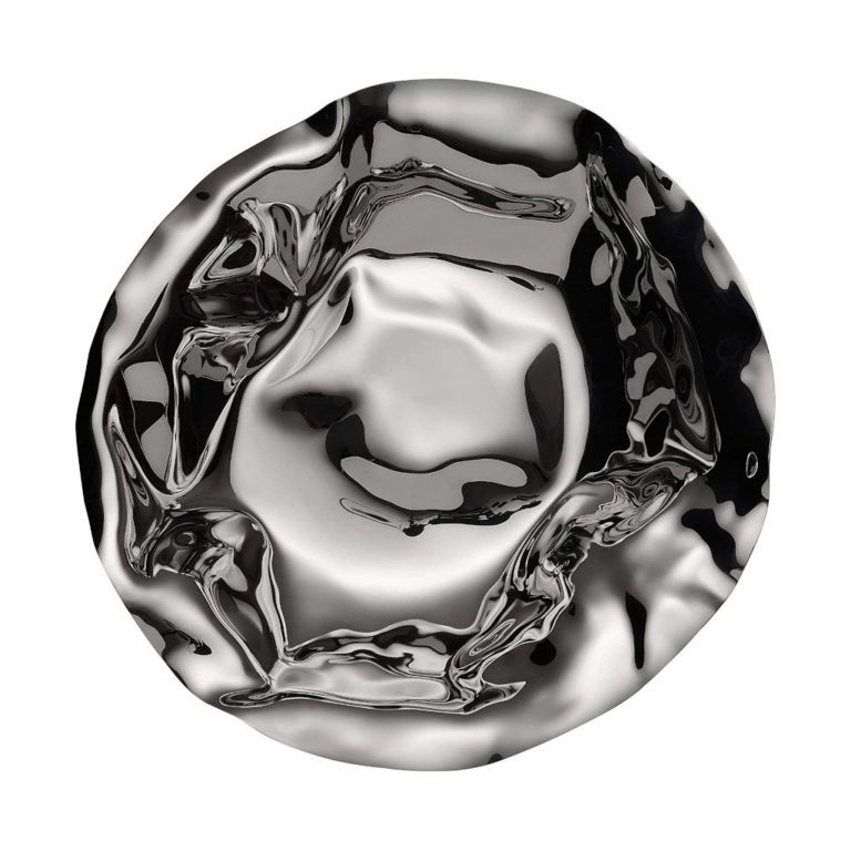 ALESSI Cestino Rotondo In Acciaio Sarrià - 90084 - LEDAR SHOP