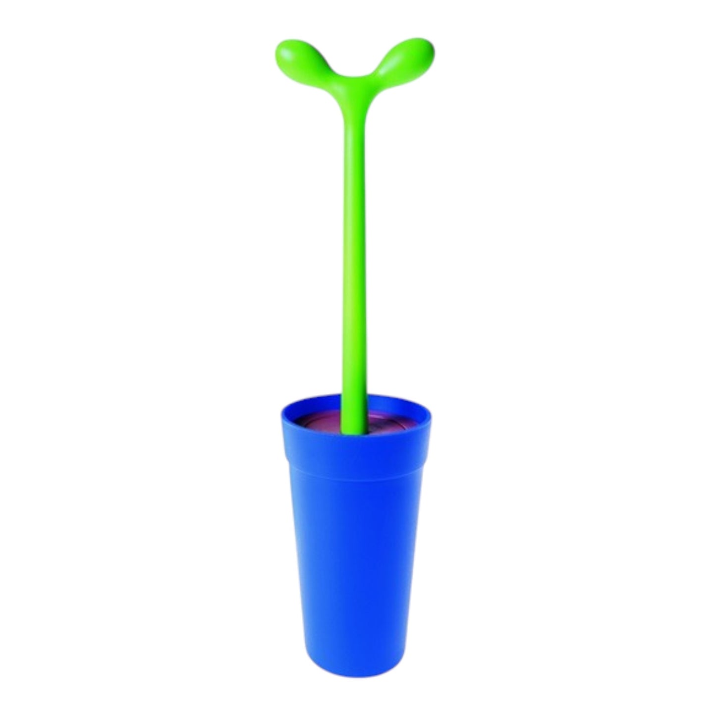 Scopino di Design in Resina Termoplastica per Pulizia WC, Alessi Merdolino ASG04 - LEDAR SHOP