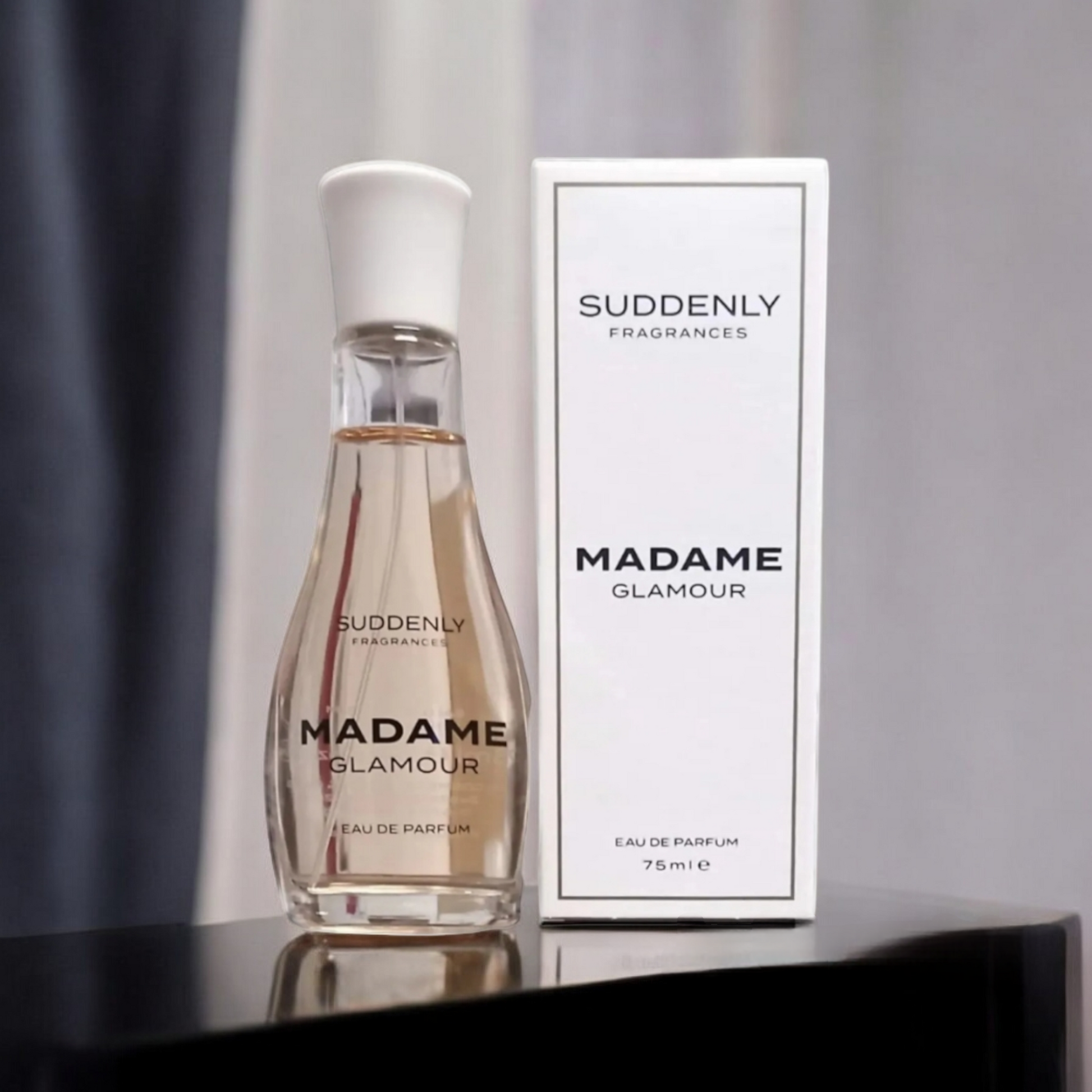 Suddenly  Fragrances Madame Glamour 75 ml   Profumo Donna  Intenso Duraturo vegan spray