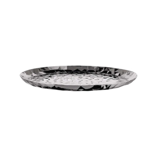 Alessi CR03/40 Joy n 3 Vassoio Rotondo Acciaio Inossidabile 18/10 Argento - LEDAR SHOP
