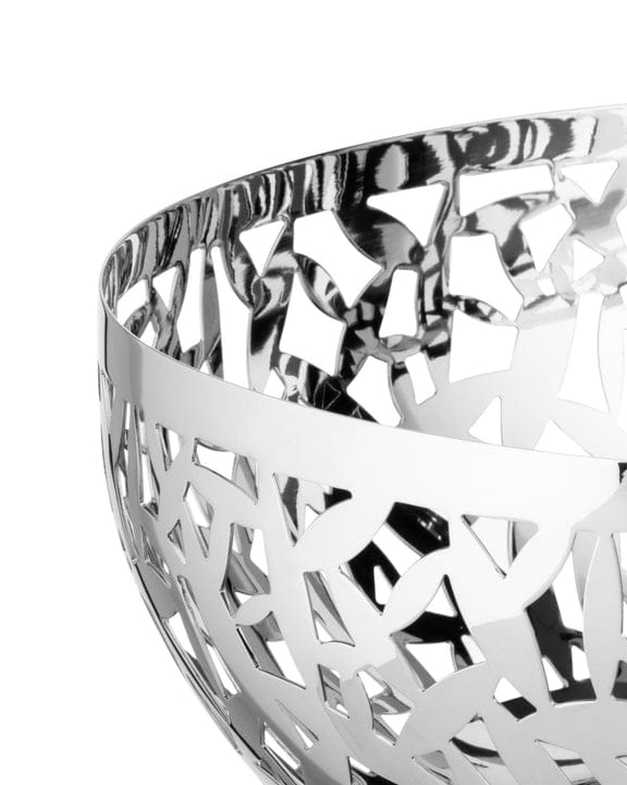 Alessi Cactus MSA04/29 Fruttiera Traforata Acciaio Inox Lucido 18/10 Argento 29 cm - LEDAR SHOP