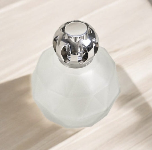 Geode glassato Lampada Berger Lampada catalitica - LEDAR SHOP