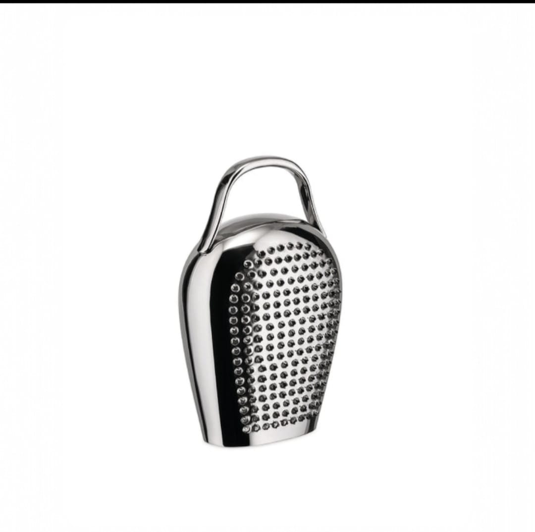 Alessi Cheese Please CHB02 Grattugia per Formaggio di Design in Acciaio Inossidabile 18/10 - LEDAR SHOP
