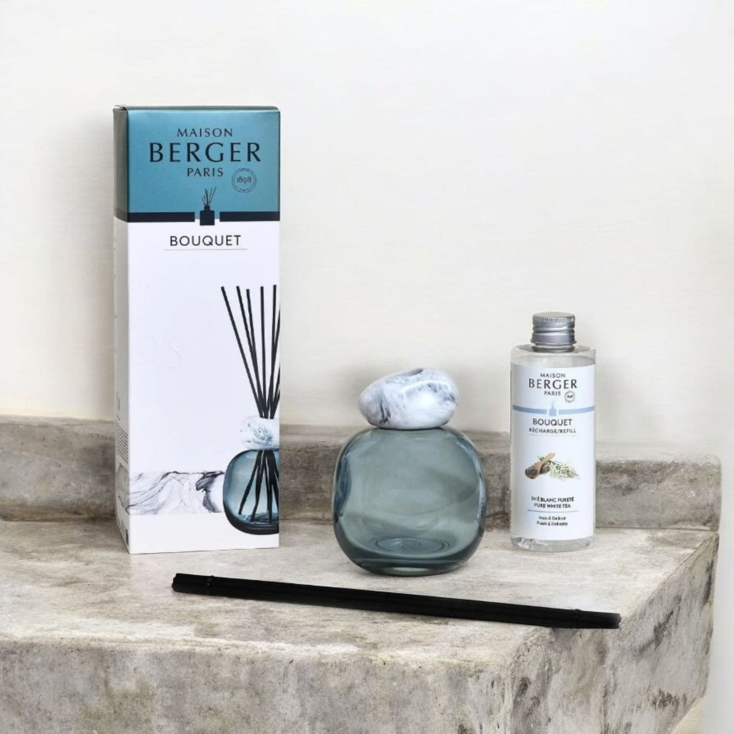 Diffusore a bastoncini Bouquet Maison Berger Paris Bouquet +ricarica 180 ml - LEDAR SHOP