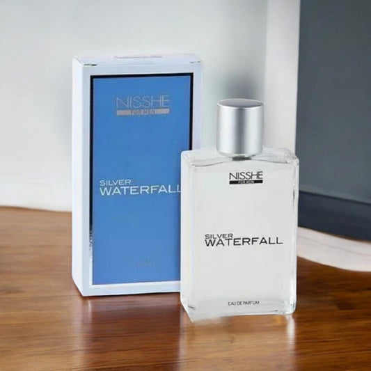 Silver Waterfall Nisshe Eau De Parfum 100 ml Fresco e Acquatico profumo uomo - LEDAR DI PIERINI DONATELLA