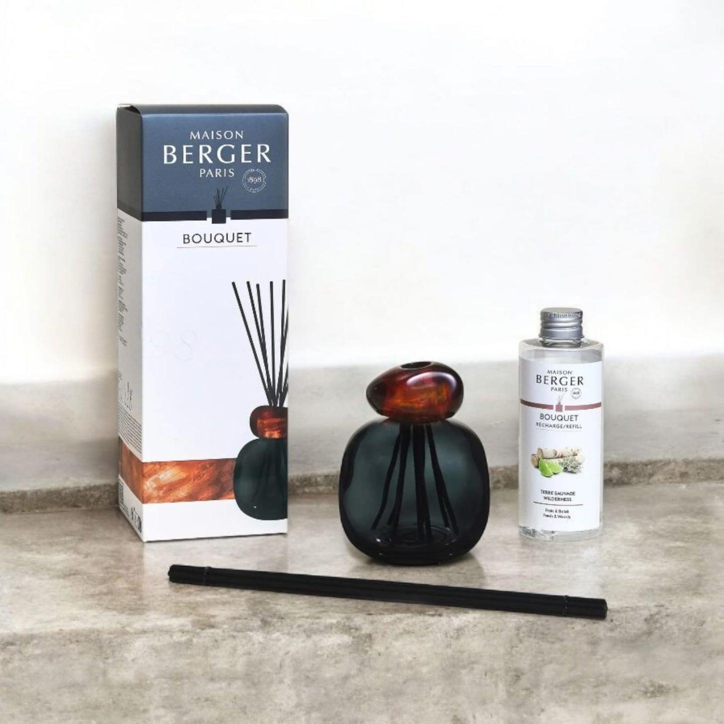 Diffusore a bastoncini Bouquet Maison Berger Paris Bouquet +ricarica 180 ml - LEDAR SHOP