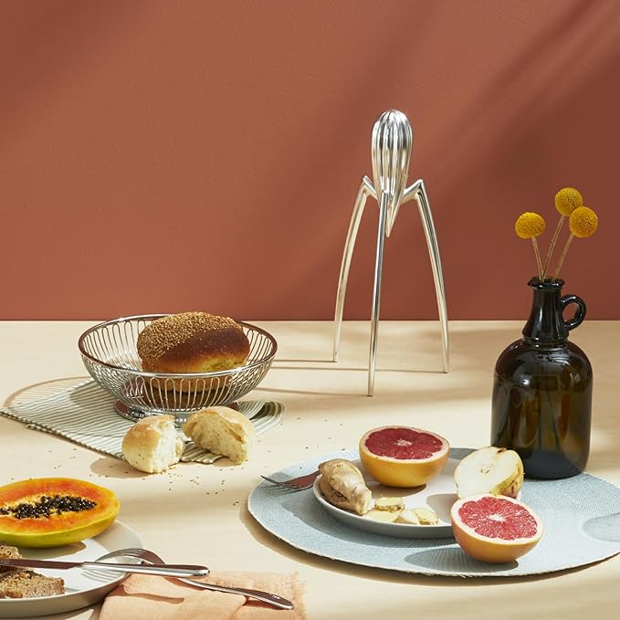 Spremiagrumi Manuale Di Design In Fusione Di Alluminio, Lucido, 15.24 x 15.24 x 27.94 cm 600 grammi Alessi Psjs Juicy Salif - LEDAR DI PIERINI DONATELLA