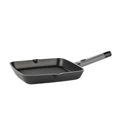 BISTECCHIERA QUADRATA COOK&SPACE   cm 28 X 28 MANICO REMOVIBILE GUZZINI