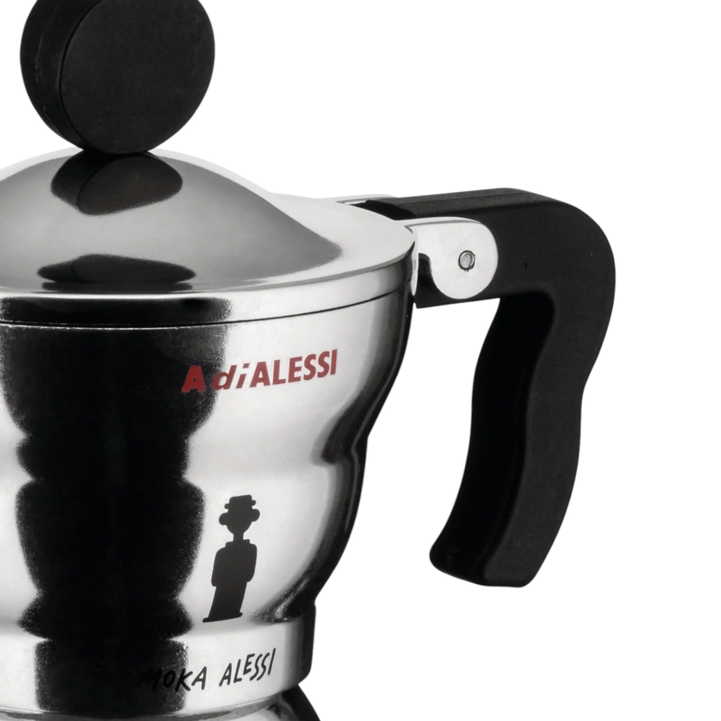 Alessi Moka Caffettiera Espresso in Fusione di Alluminio