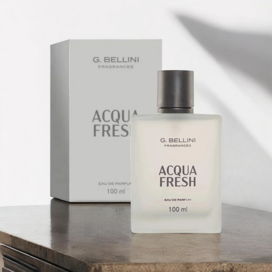 G.Bellini Fragrances  ACQUA FRESH eau de parfum 100 ml Profumo Uomo  Fresco Intenso vegan spray