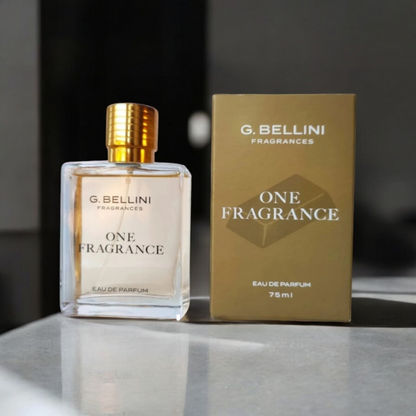 G. Bellini Fragrances ONE FRAGRANCE  Profumo Uomo  EAU DE PARFUM 75ml Vegan intenso spray