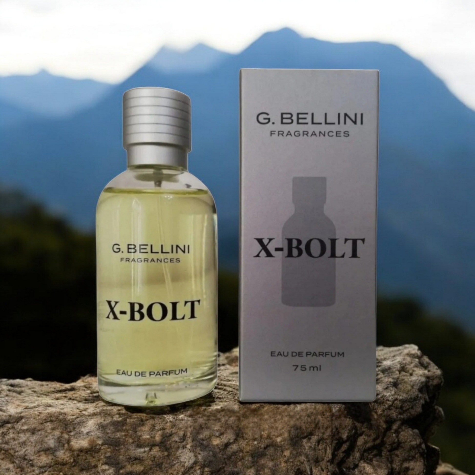 G BELLINI FRAGRANCES  X BOLT   75 ml EAU DE PARFUM  Profumo uomo  Vegano intenso spray