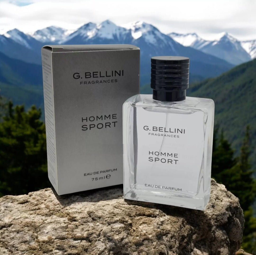 G Bellini Fragrances Homme Sport  eau de parfum 75 ml profumo uomo  Vegan Ingredienti Naturali spray