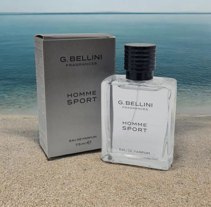 G Bellini Fragrances Homme Sport  eau de parfum 75 ml profumo uomo  Vegan Ingredienti Naturali spray