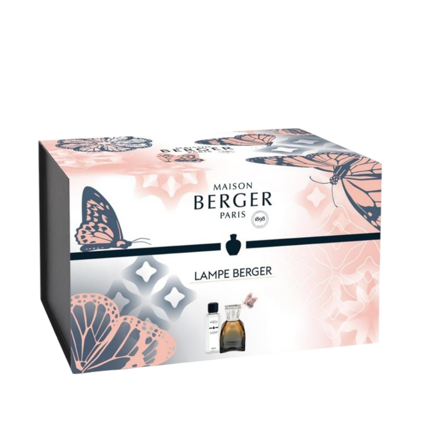 Lampada Catalitica MAISON BERGER Paris  Lilly Nude Ocra con Flacone 250ml Fleur dOranger
