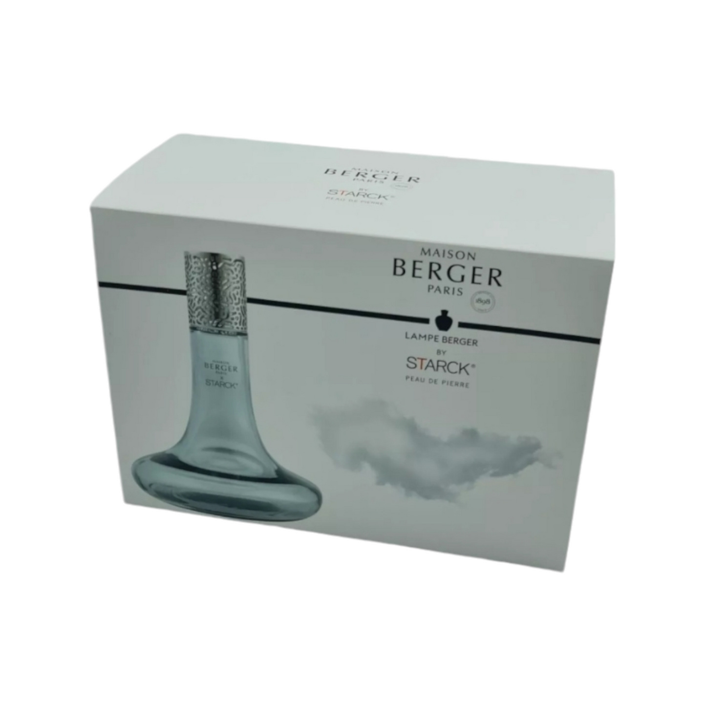 Lampada  Catalitica STARCK Grise + Ricarica Peau de Pierre 500 ml MAISON BERGER PARIS