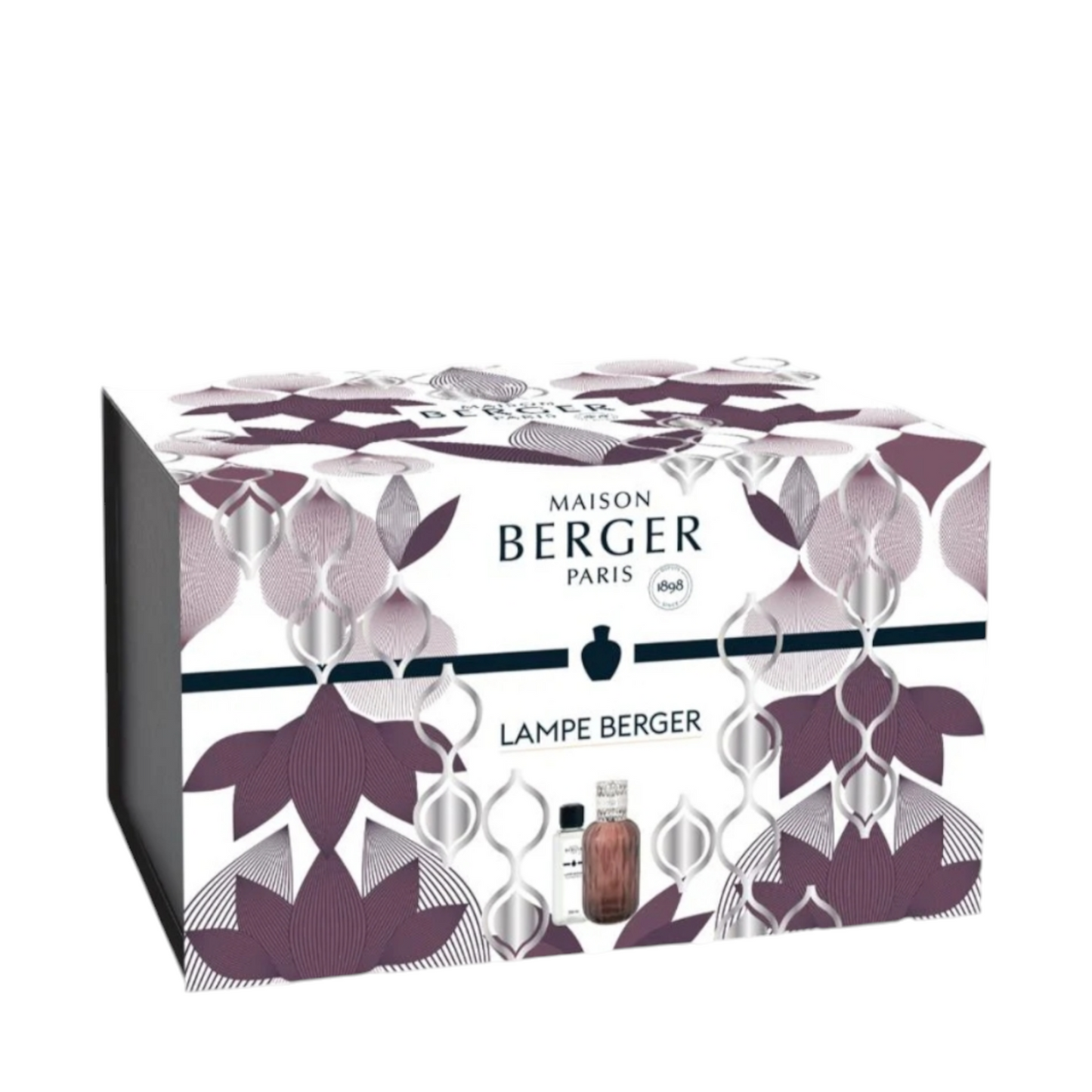 Lampada catalitica  Lampe Berger  Collezione Quintessence  Prugna con 250ml Blé d’Or