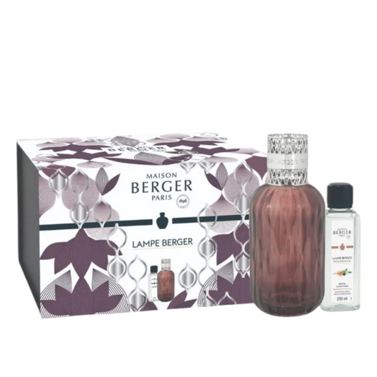Lampada catalitica  Lampe Berger  Collezione Quintessence  Prugna con 250ml Blé d’Or