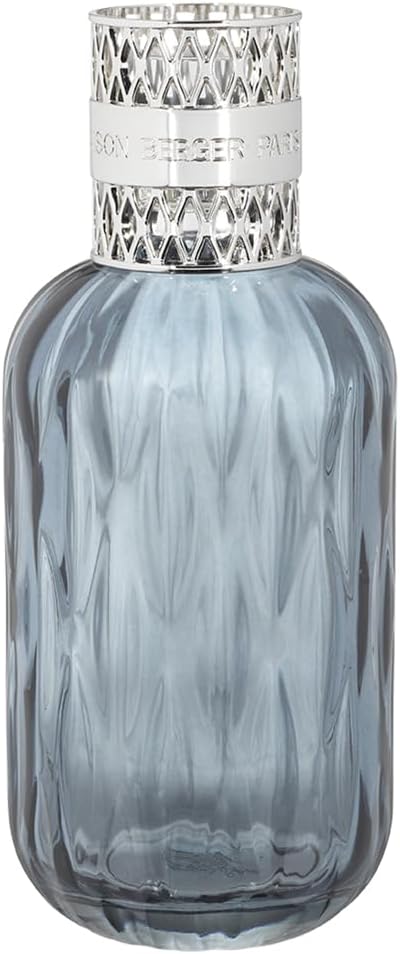 Lampada catalitica Lampe Berger Paris Collezione Quintessence Blu + 250ml Blé d’Or