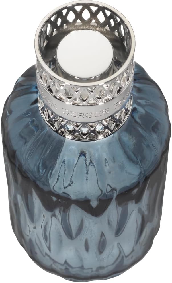 Lampada catalitica Lampe Berger Paris Collezione Quintessence Blu + 250ml Blé d’Or