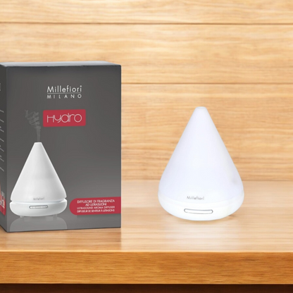 Millefiori Hydro Diffusore di Fragranza per Ambiente ad Ultrasuoni Piramide