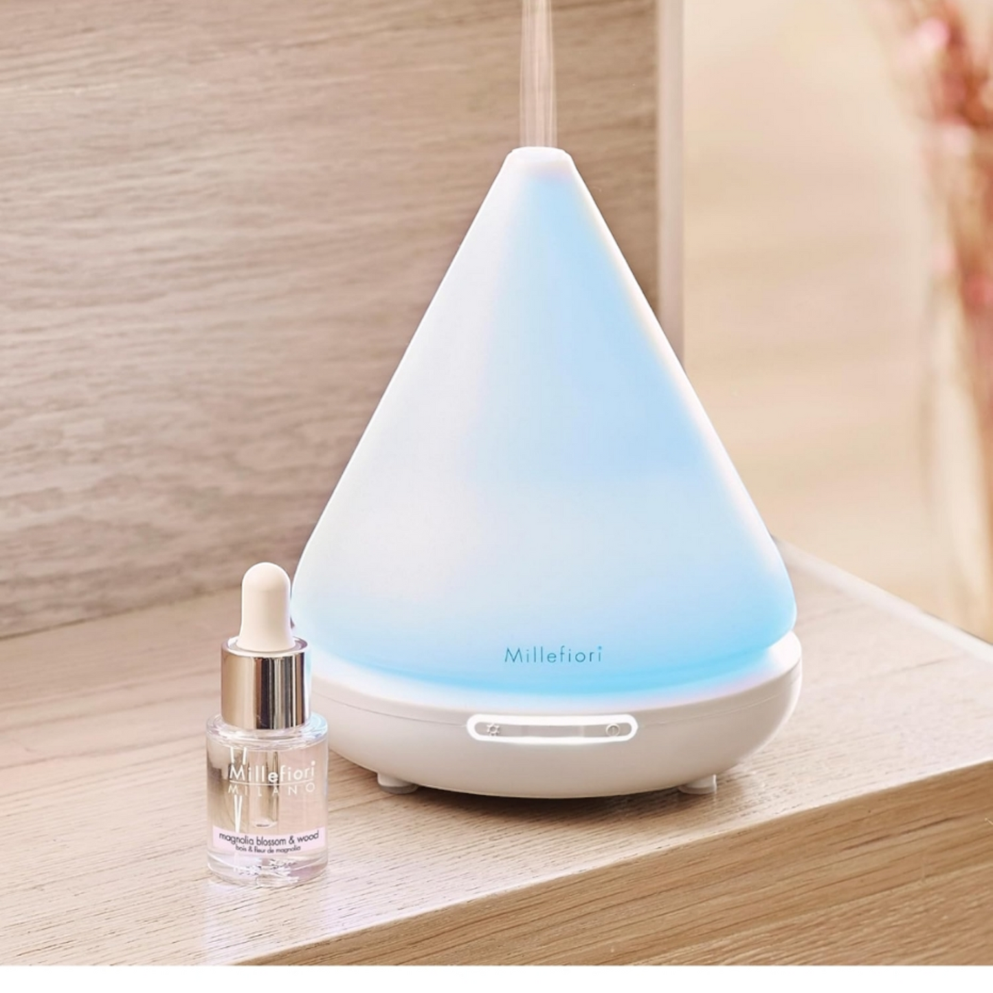 Millefiori Hydro Diffusore di Fragranza per Ambiente ad Ultrasuoni Piramide