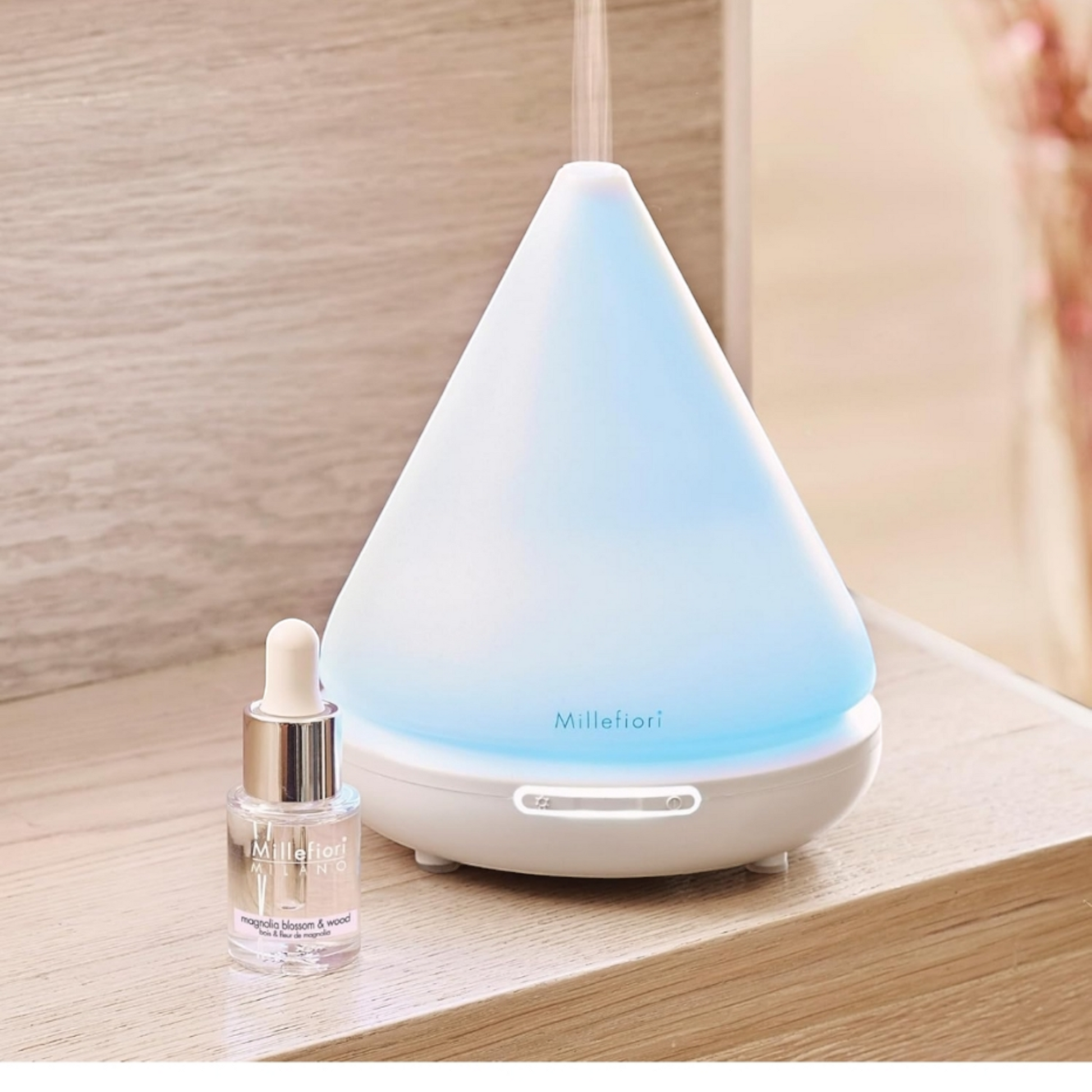 Millefiori Hydro Diffusore di Fragranza per Ambiente ad Ultrasuoni Piramide