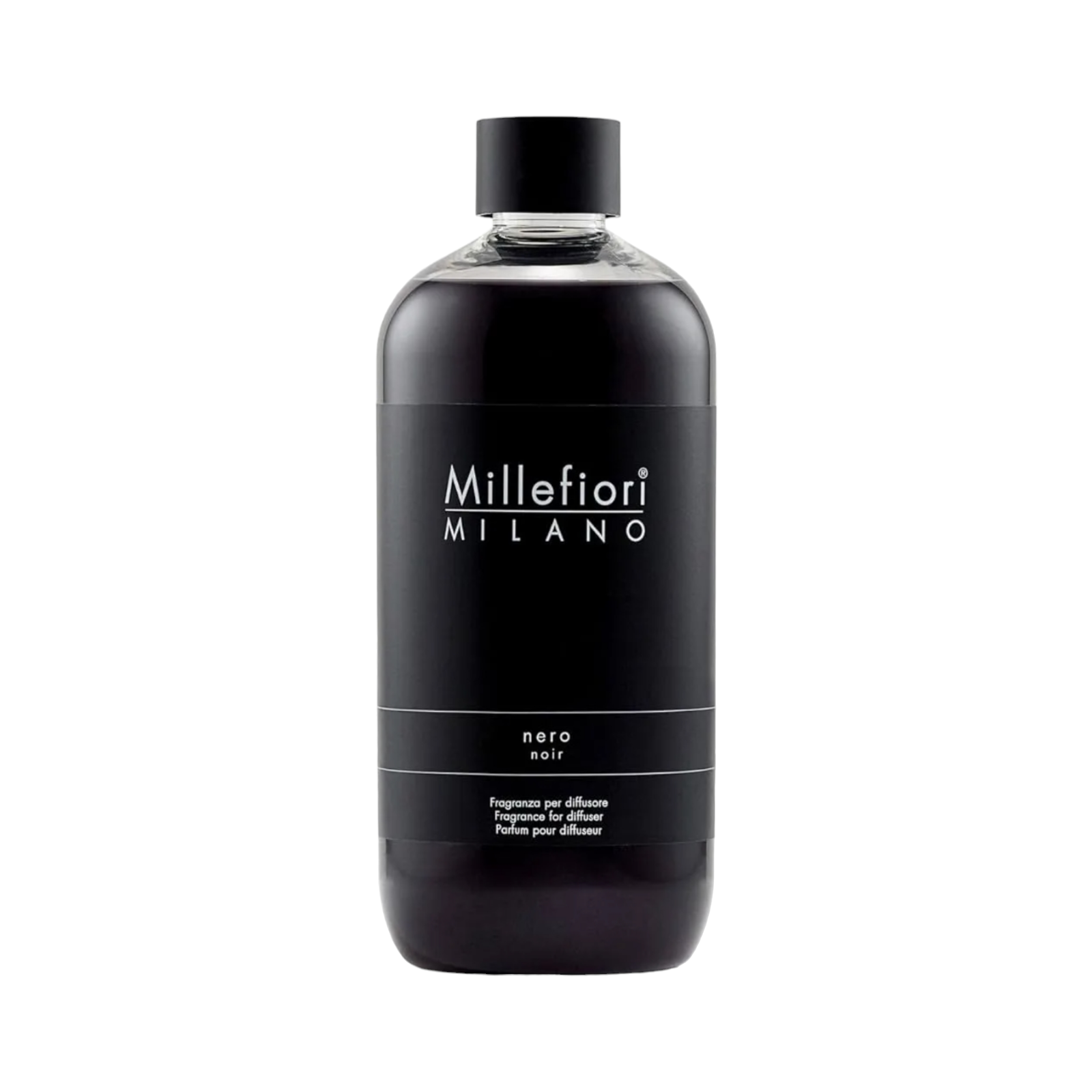 Millefiori Milano Nero  Profumazione casa Diffusore bastoncini ricarica 500ml
