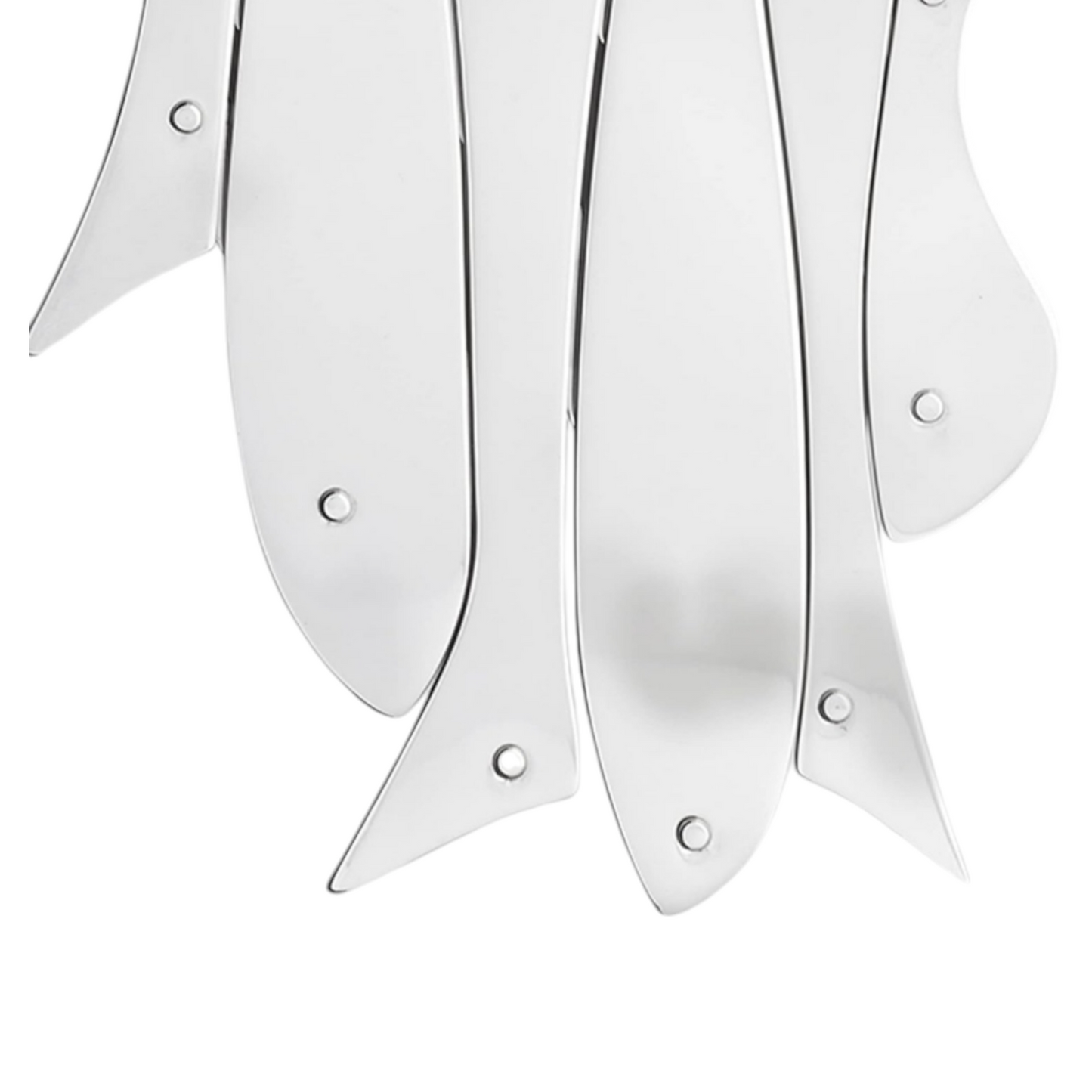 Sottopentola Estensibile di Design in Acciaio Lucido Alessi DUL03 Pescher - LEDAR DI PIERINI DONATELLA