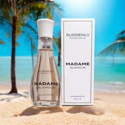 Suddenly  Fragrances Madame Glamour 75 ml   Profumo Donna  Intenso Duraturo vegan spray