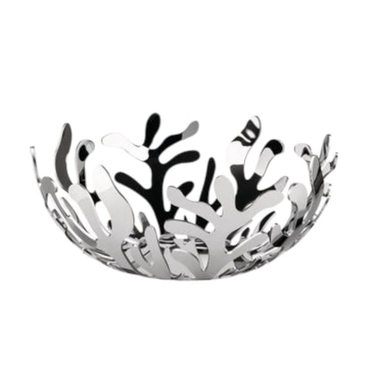 Alessi Mediterraneo ESI01/29 Fruttiera di Design in Acciaio Inox 29cm - LEDAR SHOP