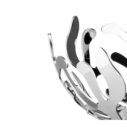 Alessi Mediterraneo ESI01/29 Fruttiera di Design in Acciaio Inox 29cm - LEDAR SHOP