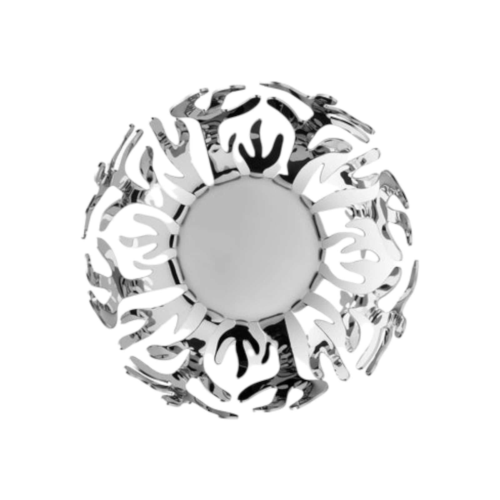 Alessi Mediterraneo ESI01/29 Fruttiera di Design in Acciaio Inox 29cm - LEDAR SHOP