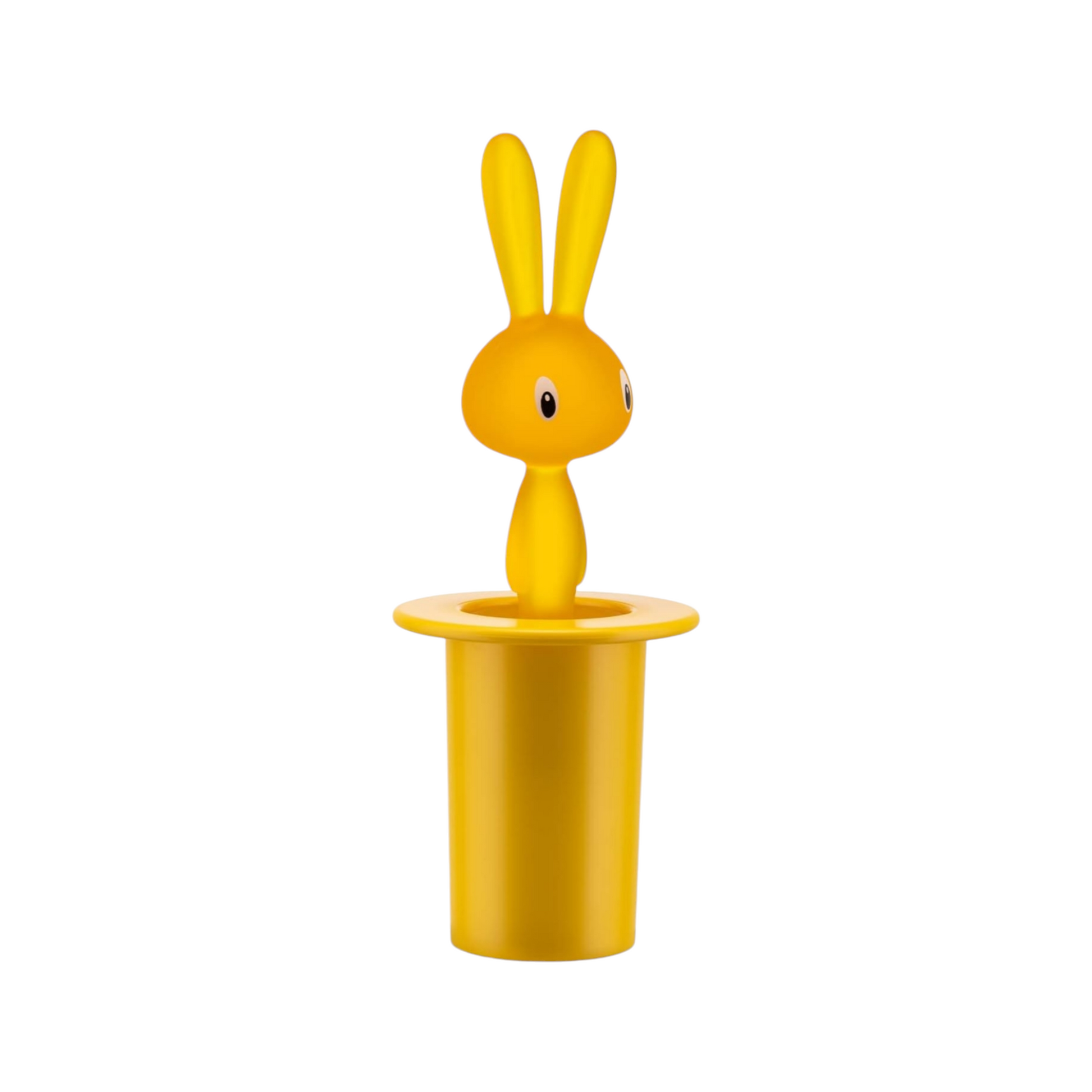 porta stuzzicadenti in resina termoplastica giallo   A di Alessi  ASG16 Y Magic Bunny