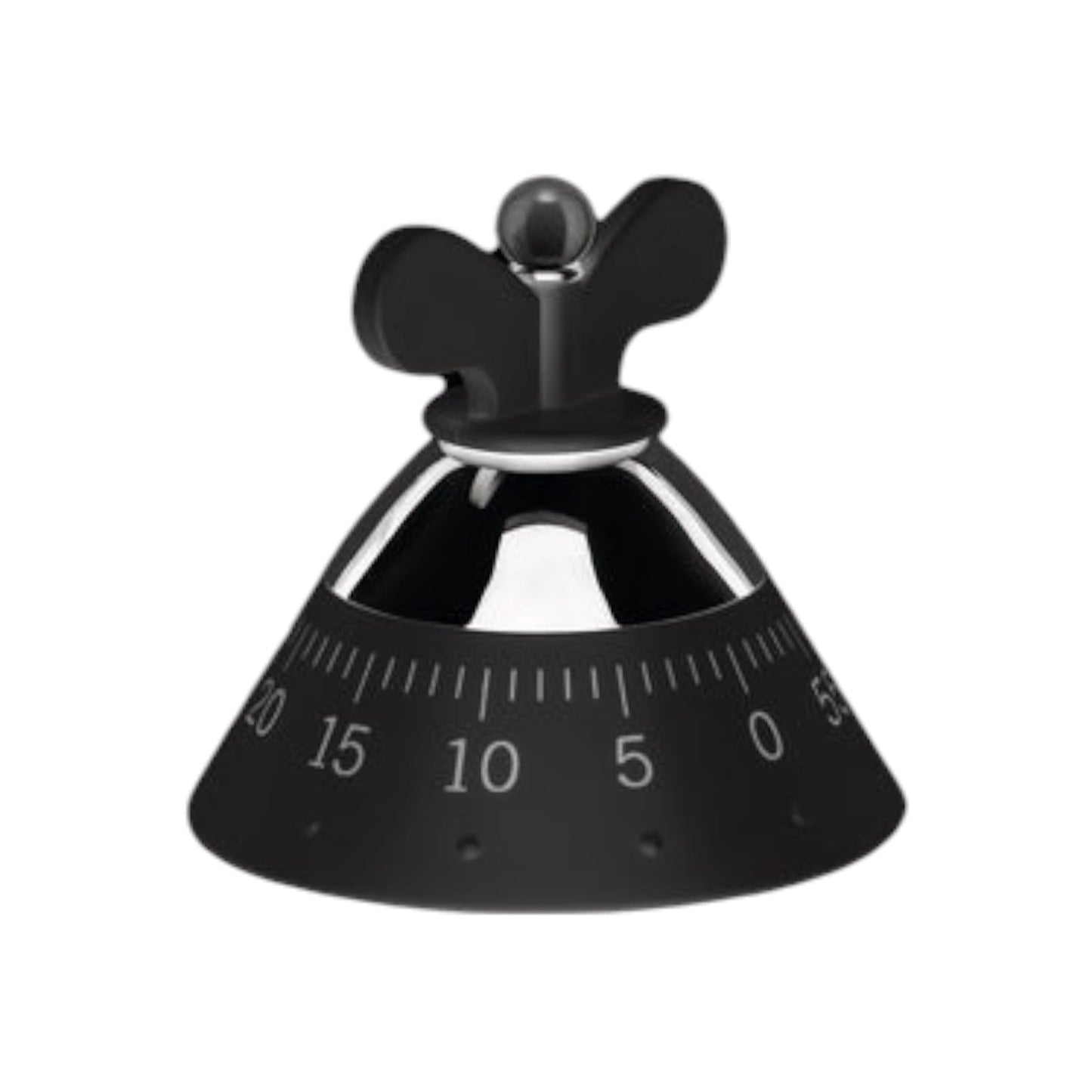 Timer da Cucina di Design con Movimento Meccanico in Resina Termoplastica   Alessi Kitchen Timer A09 - LEDAR SHOP